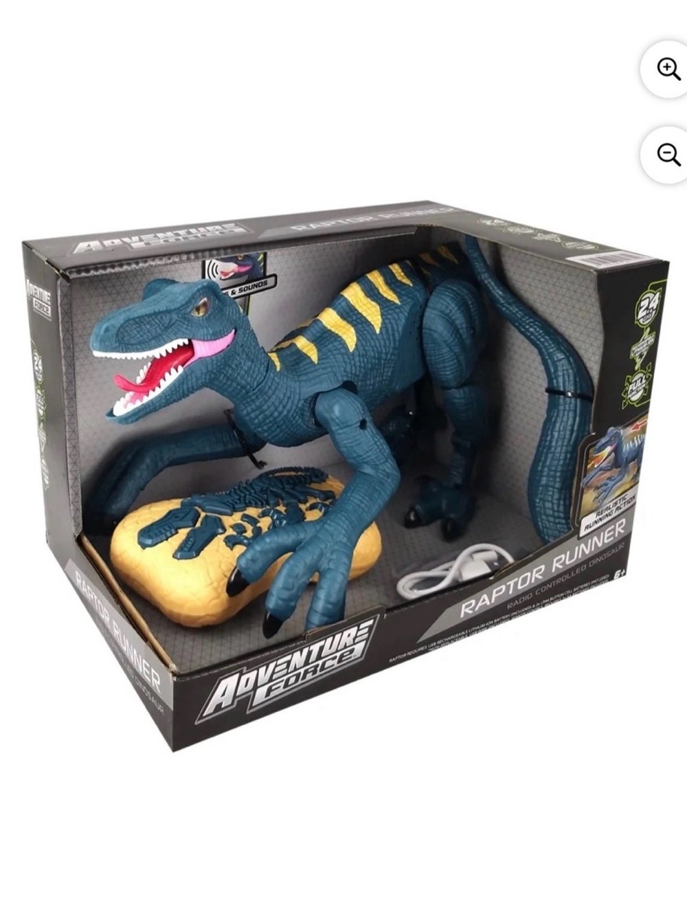 Adventure Force Raptor Runner Radio-Controlled 2.4G Dinosaur NEW!
